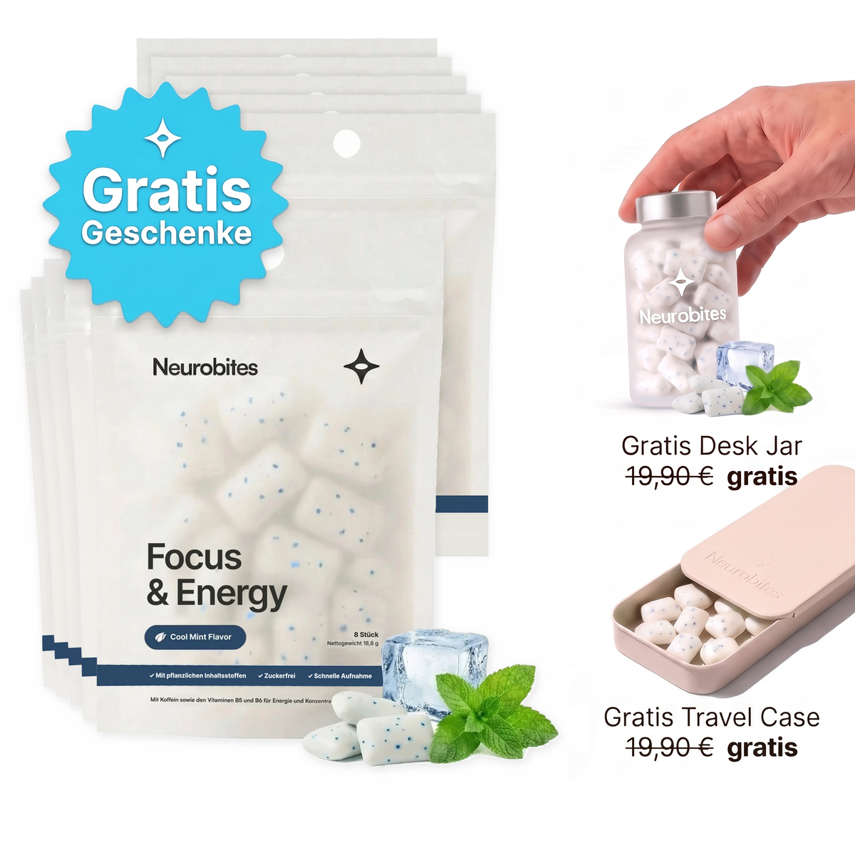 Neurobites® Focus & Energy* - Starterpaket