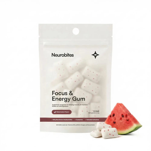 Neurobites® Focus & Energy Gum (Performance-Starterpaket)