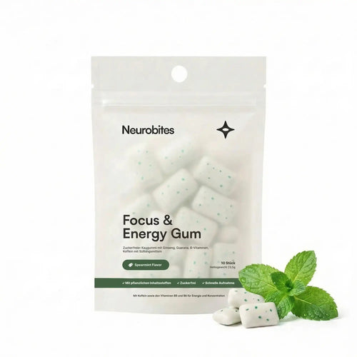 Neurobites® Focus & Energy Gum (Performance-Starterpaket)